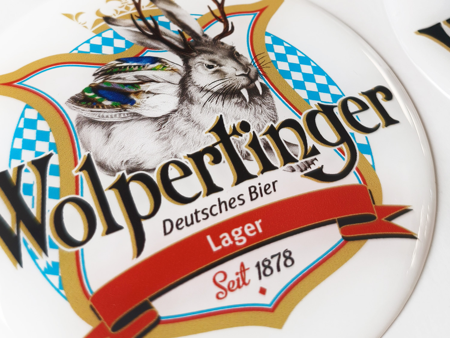 Объемные наклейки на пиво